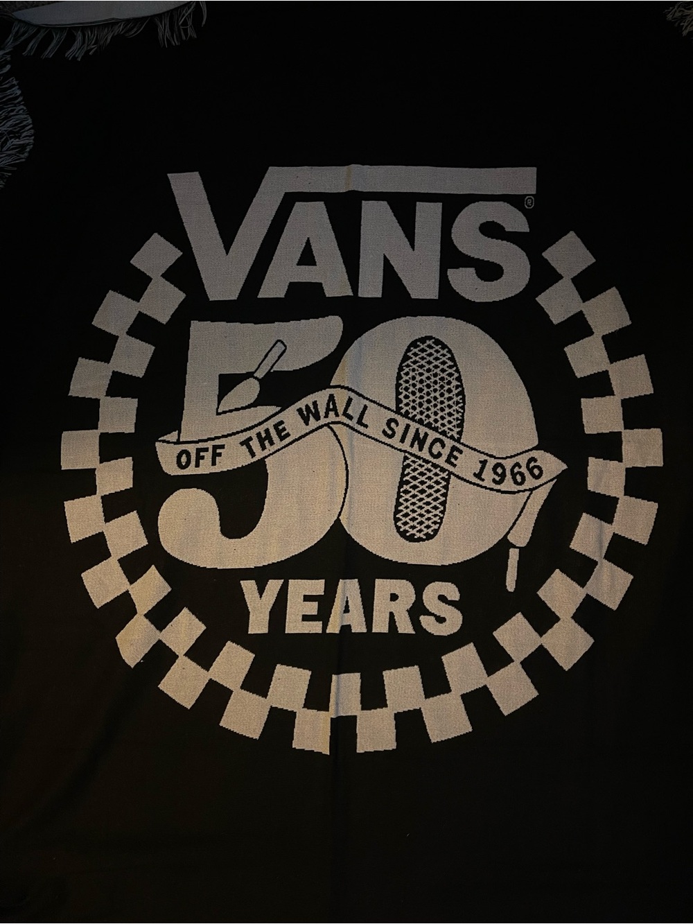 Vans 50th Anniversary Blanket